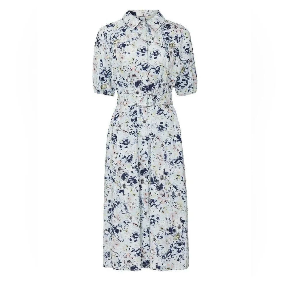 JASON WU Blurred Poplin midi shirt dress size 6